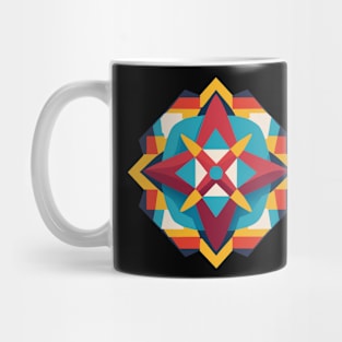 geometric optical illusion Mug